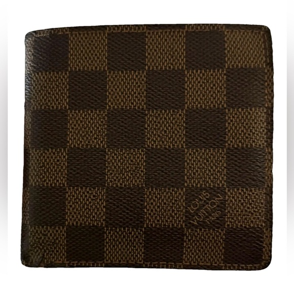 Louis Vuitton AUTHENTIC Damier Ebene Marco Bifold Wallet 2006 - Picture 1 of 16